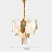 Подвесная люстра Leppe Abelia Rissa-3 80 см  фото 4