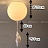 Серия потолочных светильников Мишка на шаре WASTY модель E большой фото 16