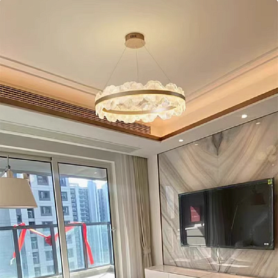 Кольцевые люстры и светильники STEVIE Размер L фото 13
