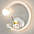 Настенный светодиодный светильник-бра Космонавт-4 фото 5