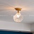 Потолочный одиночный светильник со стеклянным плафоном в форме ракушки STEFANI фото 14