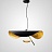 Дизайнерский подвесной светильник в стиле постмодерн COVERT 40 см  Черный фото 2