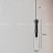 Подвесной светодиодный светильник с латунным цилиндрическим плафоном в стеклянном корпусе в форме песочных часов MANI Черный фото 3