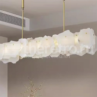 Подвесной рядный светильник Naturays Marble Josiah Alabaster C фото 8