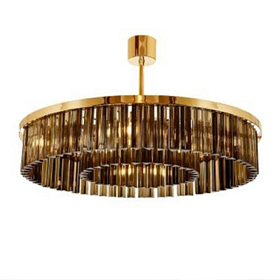 Bella Figura DOUBLE DRUM CHANDELIER 75 см  Прозрачный  фото 1