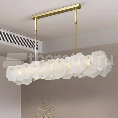 Подвесной рядный светильник Naturays Marble Josiah Alabaster C  фото 1