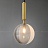 Серия подвесных светильников с шарообразным плафоном из гладкого и рельефного стекла WALTON белый фото 3