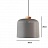 Серия подвесных светильников со скругленными цилиндрическими плафонами в коническом деревянном держателе FINA A оранж фото 2