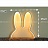 Настольный светильник ins Miffy Rabbit Черный фото 3