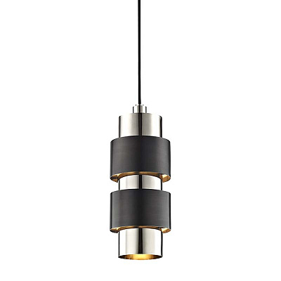 Подвесной светильник Hudson Valley 9422 Cyrus 2 Light Pendant In Aged Латунь  фото 1