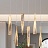 Серия подвесных светодиодных светильников со спиралевидным плафоном из многогранных хрустальных пластин BERTOLDA X ONE D фото 10