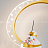Настенный светодиодный светильник-бра Космонавт-6 C фото 14