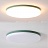 Плоский потолочный светодиодный светильник DISC HALF 48 см  Зеленый фото 20