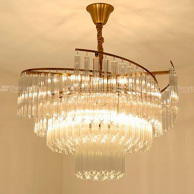 Люстра Ritz Helix Wide Chandelier B  фото 1