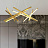 Подвесной светильник Chandelier Мantidel Modern 100 см  Золото фото 15