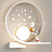 Настенный светодиодный светильник-бра Космонавт-7 B фото 5